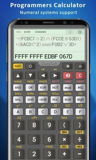 Champ Scientific Calculator MOD screenshot 2