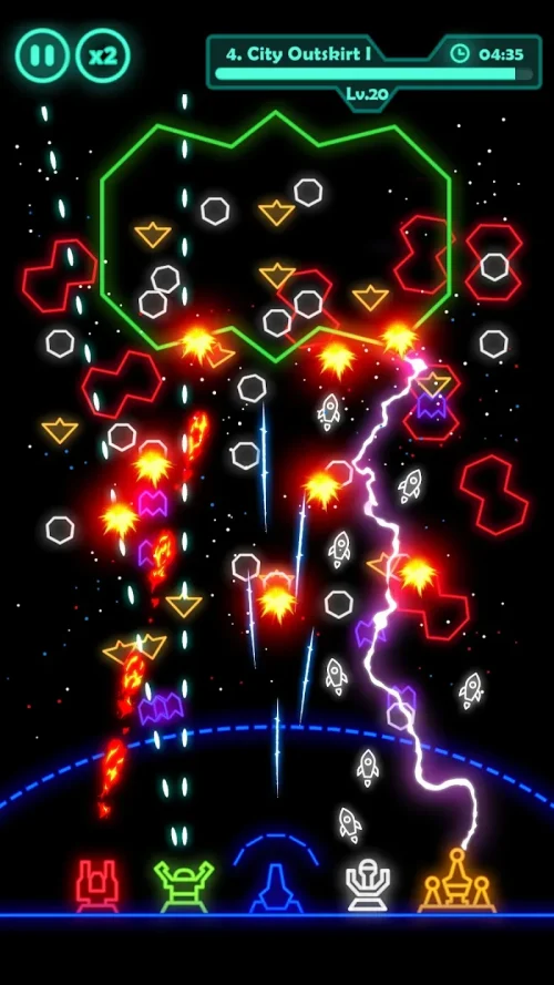 Falltopia: Epic Space Idle RPG screenshot 2