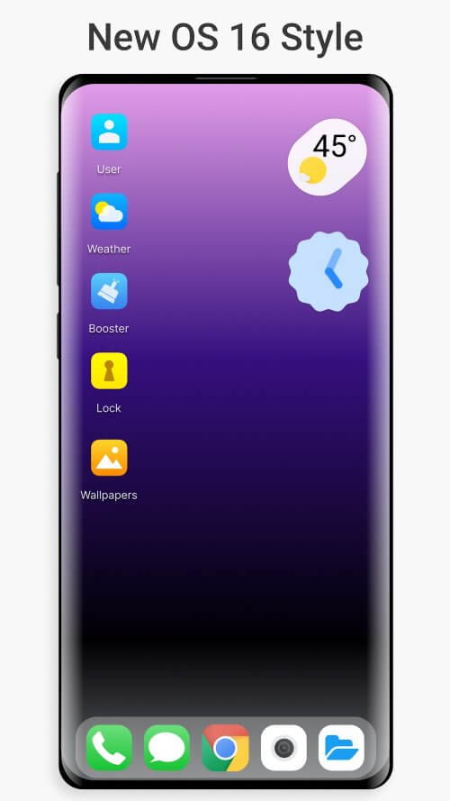 OS Style Launcher screenshot 2
