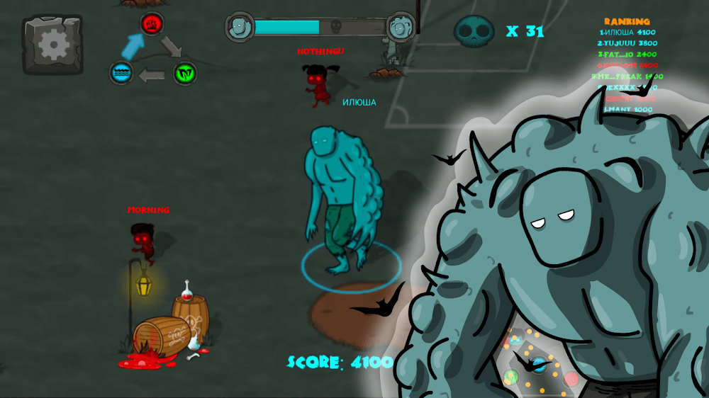 Zombeat.io – io games zombie screenshot 2