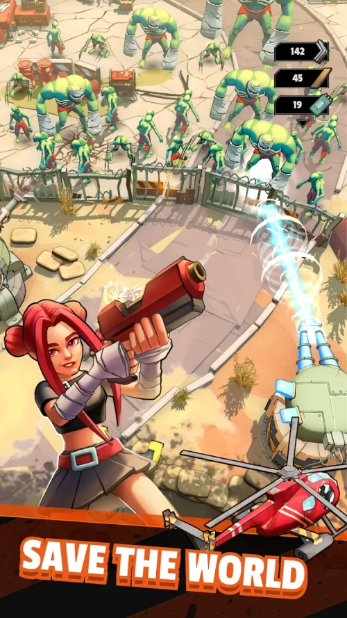Zombiepunk: Fight & Survive screenshot 2