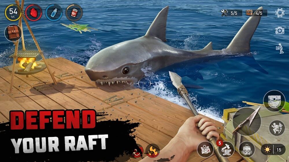 Raft Survival: Ocean Nomad MOD screenshot 2