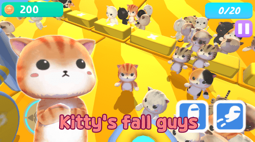 Catfall guys: Online royale screenshot 2