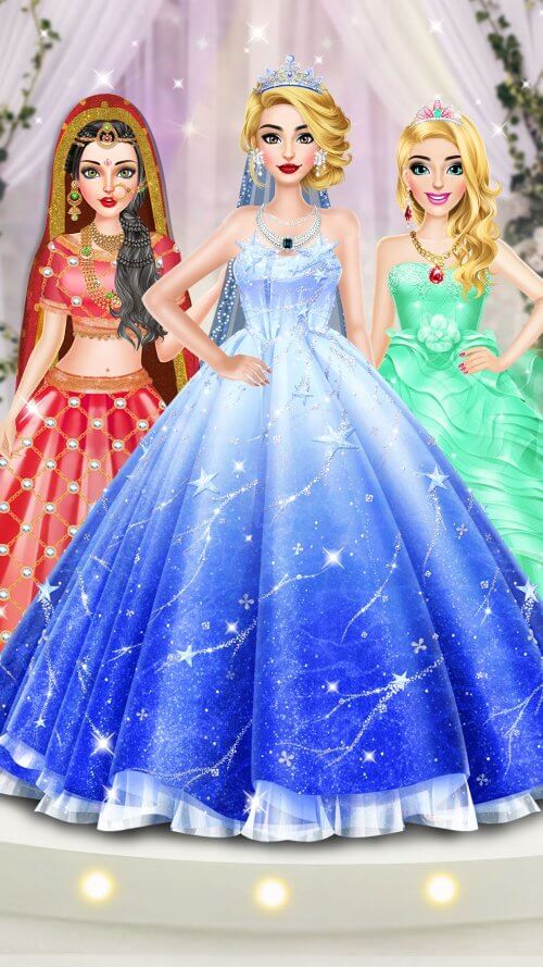 Wedding Dress up Girls Games screenshot 2