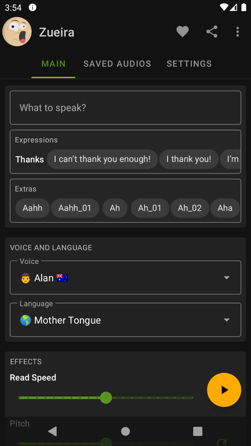 Zueira’s Voice: TTS Voiceover screenshot 2
