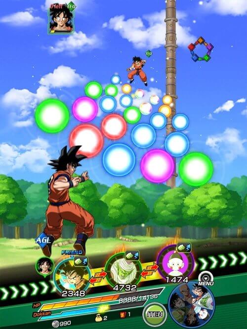 DRAGON BALL Z DOKKAN BATTLE screenshot 2