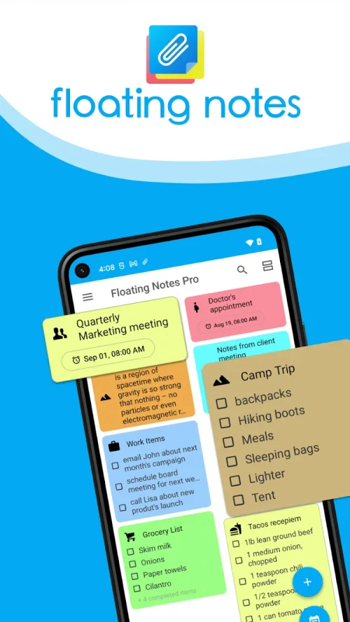 Floating Notes screenshot 2