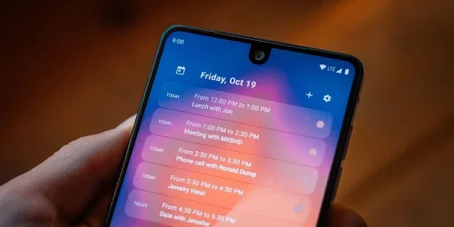 Calendar Widget Agenda Planner MOD screenshot 2