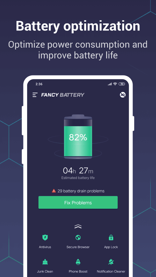 Fancy Battery: Booster Cleaner screenshot 2