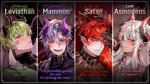 Kiss in Hell: Fantasy Otome screenshot 2