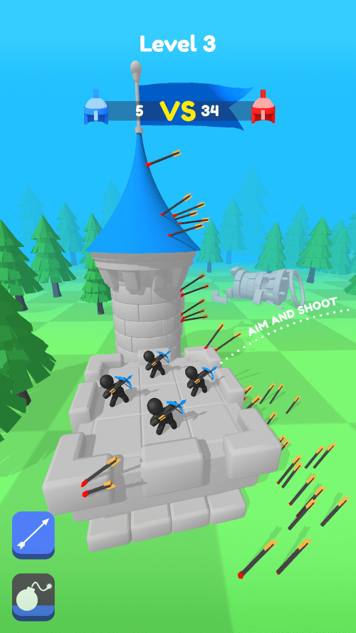 Merge Archers: Castle Defense screenshot 3