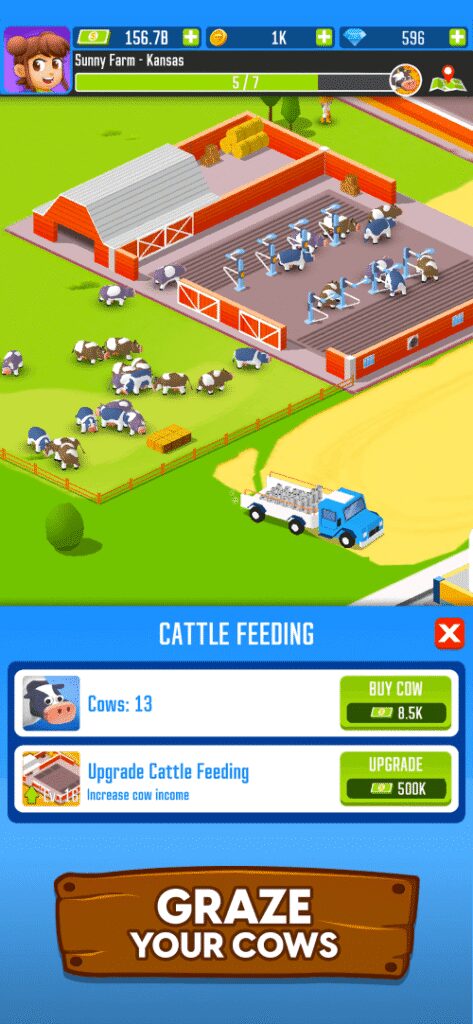 Milk Farm Tycoon screenshot 3
