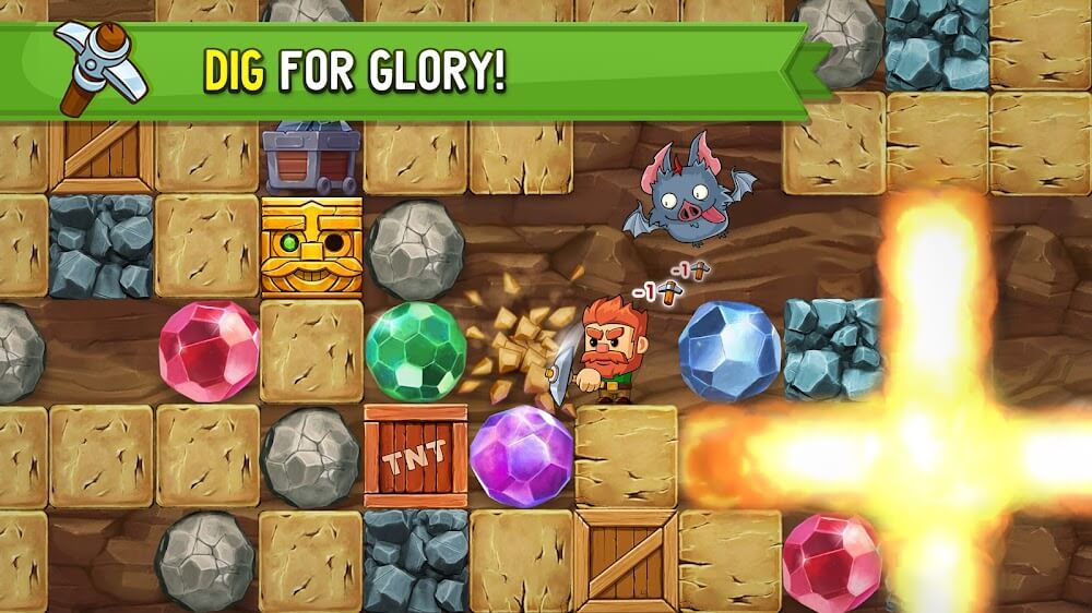 Dig Out! Gold Digger Adventure screenshot 3