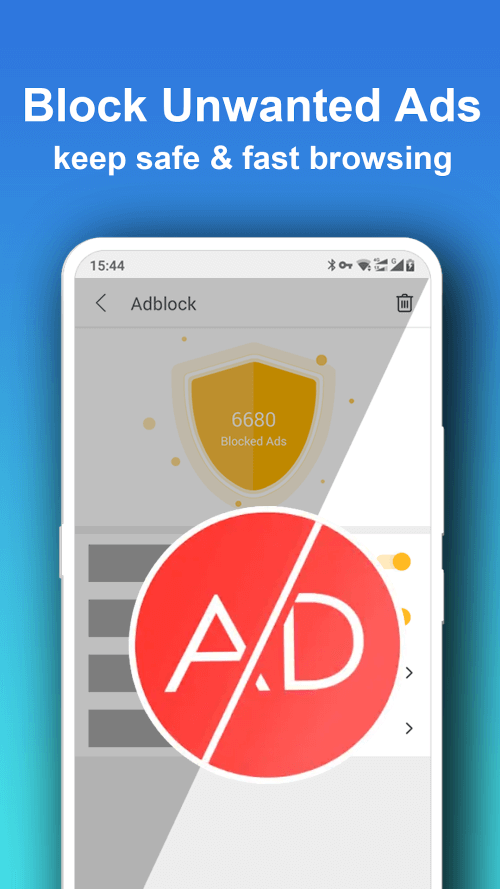 Pure Browser Pro-Ad Blocker screenshot 3
