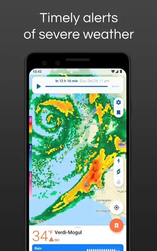 Clime: NOAA Weather Radar Live screenshot 3