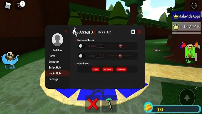 Arceus X 3.1.0 APK + MOD [Unlimited Robux] screenshot 3