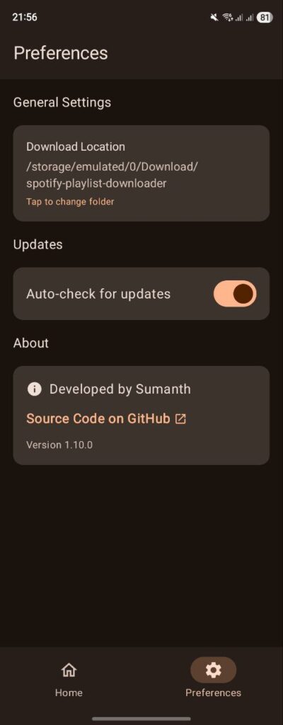 Spotify Playlist Downloader screenshot 3