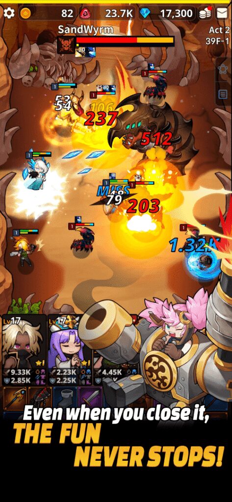 Loop Dungeon: Idle RPG screenshot 3