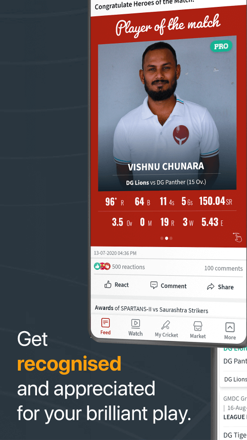 Cricket Scoring App-CricHeroes screenshot 3