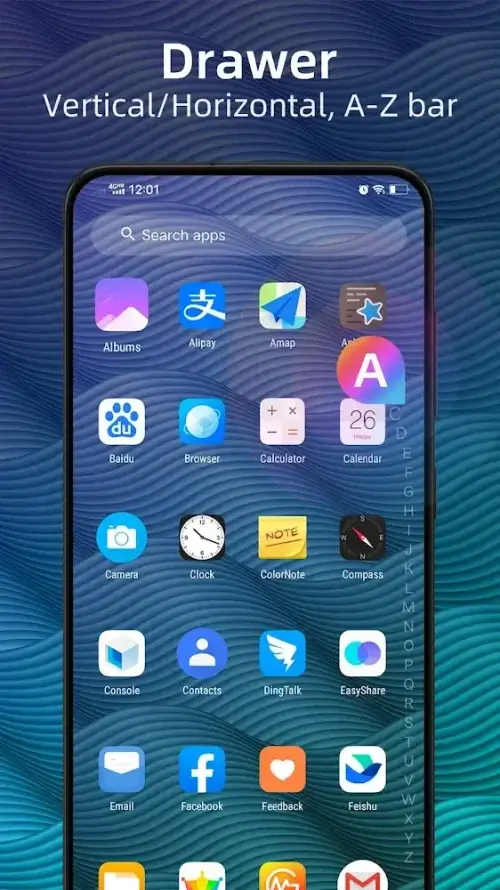 Pie Launcher screenshot 3