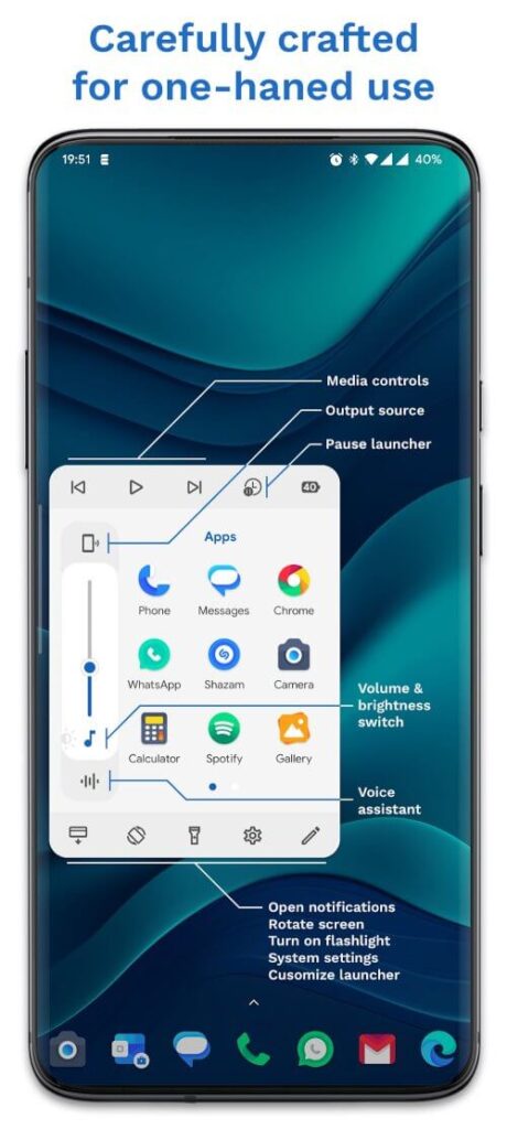 Edge Card Launcher: Side Panel screenshot 3