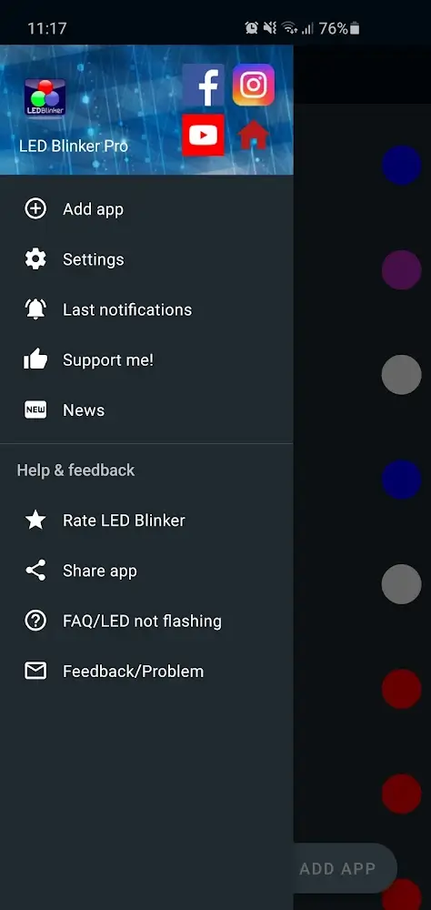 LED Blinker Notifications Pro screenshot 3