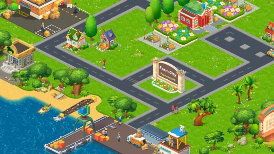 Farm City: Farming & Building (MOD, Unlimited Money) screenshot 3