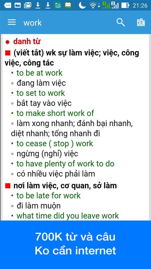 Vietnamese Dictionary Dict Box MOD screenshot 3