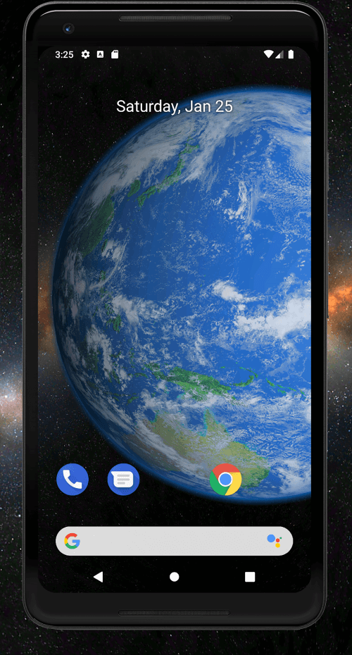 Earth 3D Live Wallpaper screenshot 3