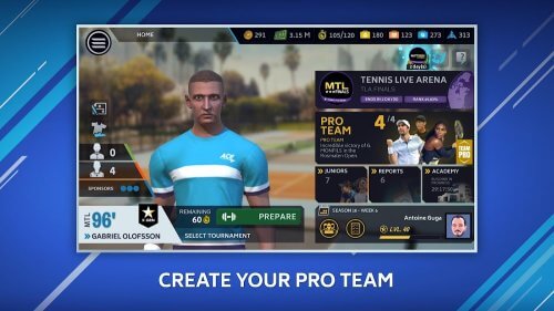 Tennis Manager Mobile screenshot 3