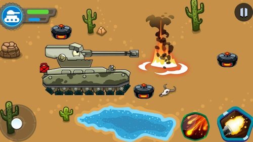 Tank Battle: Tanks War 2D screenshot 3