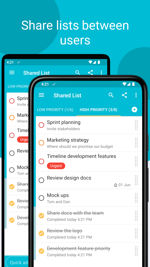 Tasks: to do list & tasks screenshot 3