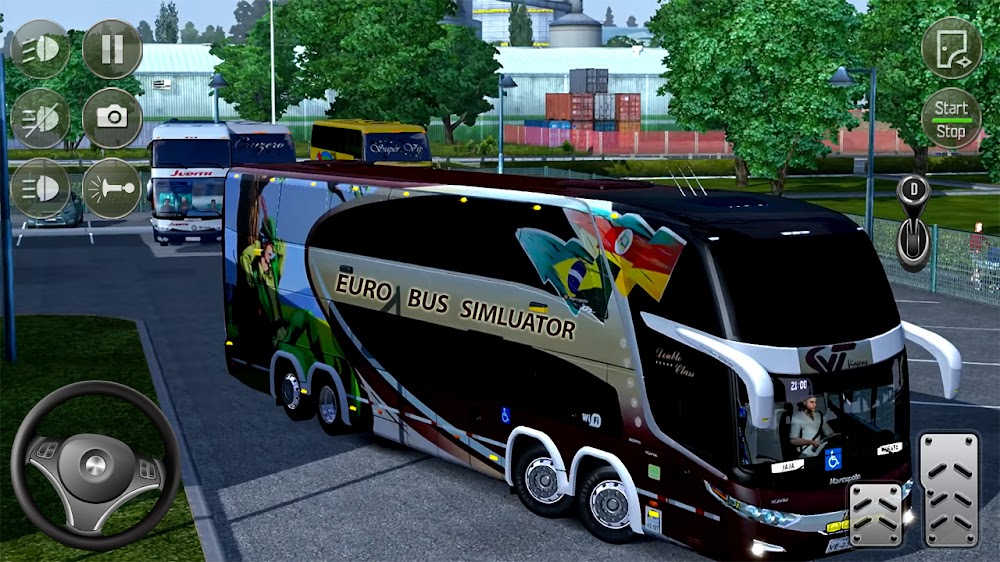 Euro Bus Simulator : Bus games screenshot 3