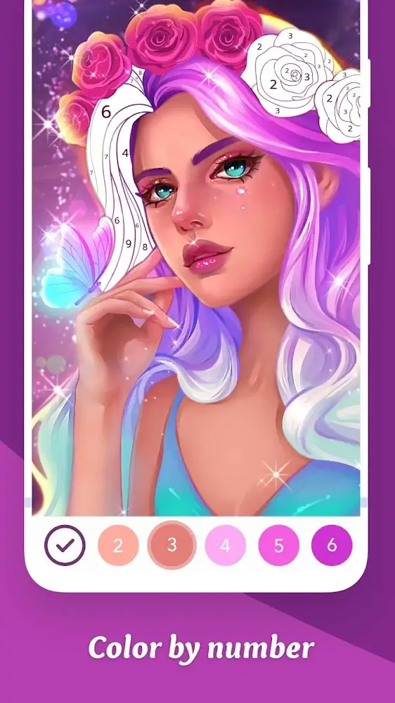 Colorscapes Plus (Color by Number Coloring Games) screenshot 3