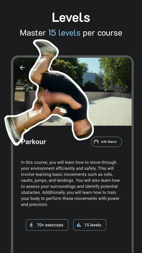 Thenics Flow: Movement Coach screenshot 3
