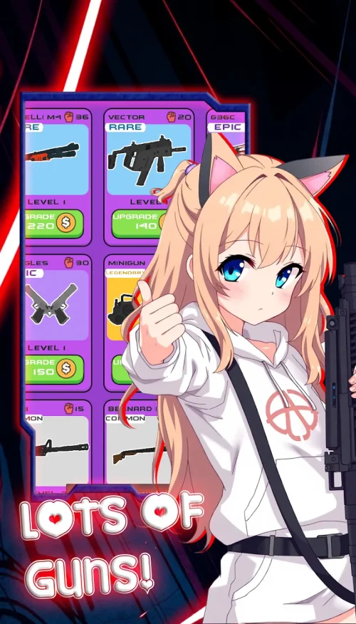 Squad Waifus: Anime Shooter screenshot 3