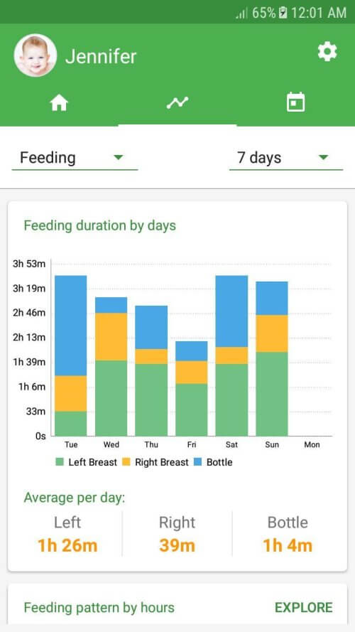 Baby Tracker screenshot 3