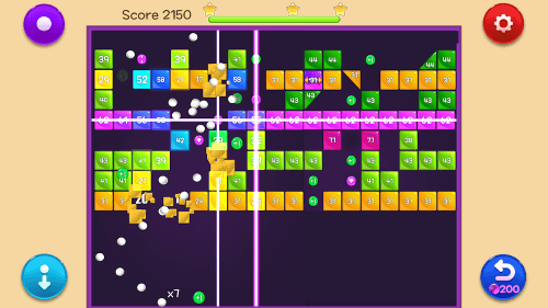 Jewel Bricks Breaker screenshot 3