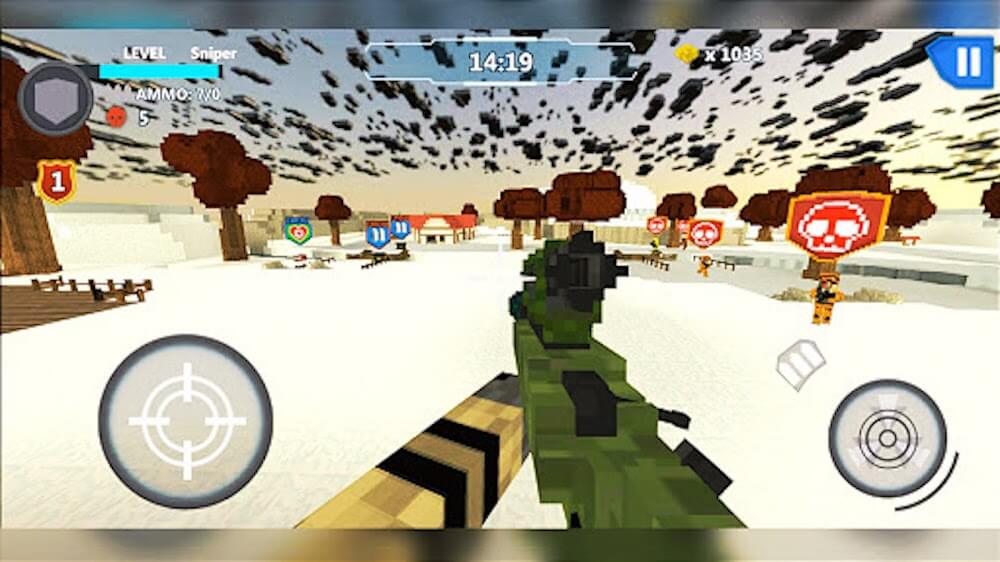 Cube Wars Battle Survival screenshot 3