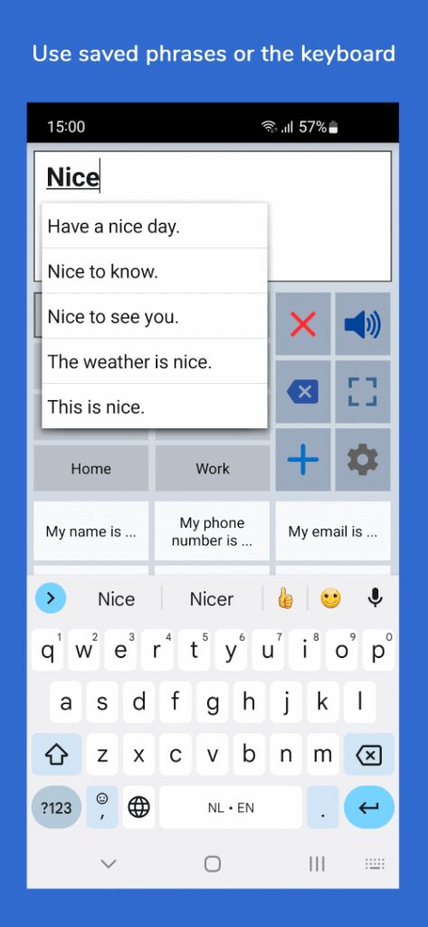 Speech Assistant AAC screenshot 3