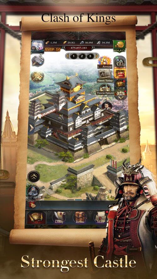 Clash of Kings (MOD, Unlimited Gold/Resources) screenshot 3