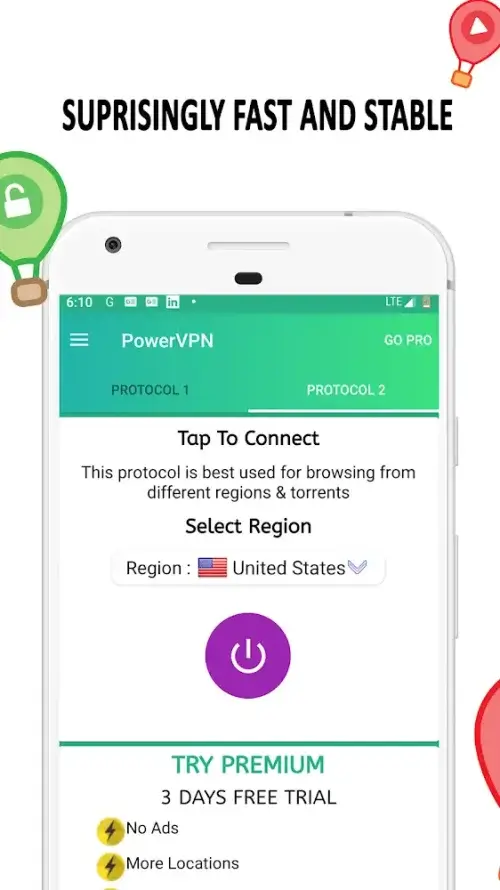 Power VPN screenshot 3