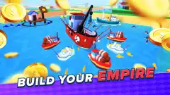 Fish idle: hooked tycoon. Your own fishing boat screenshot 3