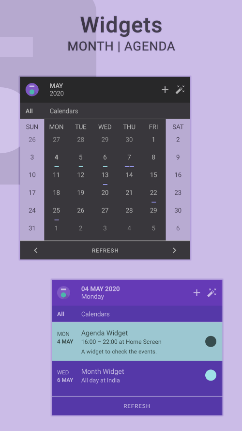 Everyday | Calendar Widget screenshot 3