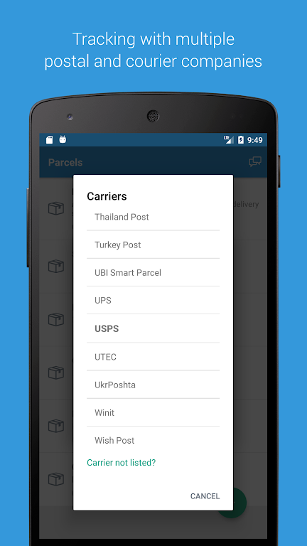 Parcels screenshot 3
