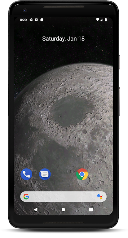 Moon 3D Live Wallpaper screenshot 3