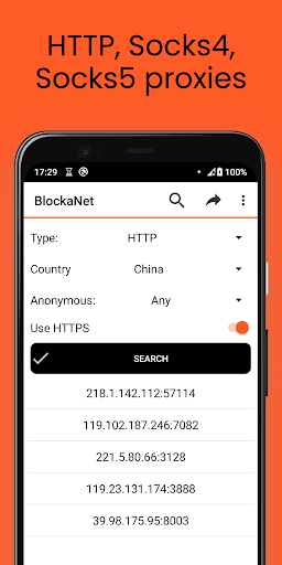 BlockaNet 2.41 APK for Android screenshot 3