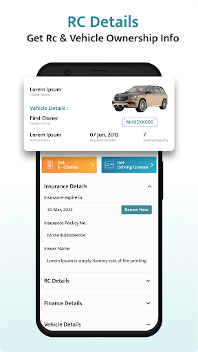 RTO Vehicle Information App MOD screenshot 3