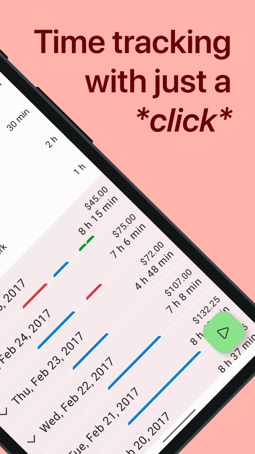 WorkingHours – Time Tracking screenshot 3