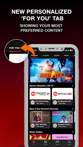JioTV MOD screenshot 3